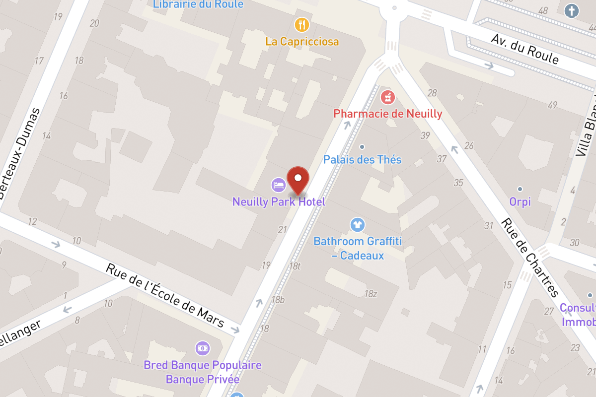 Plan de situation — 23 Rue Madeleine Michelis