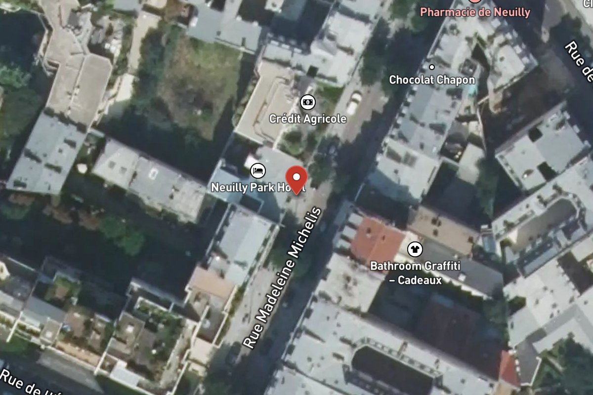 Vue satellite — 23 Rue Madeleine Michelis