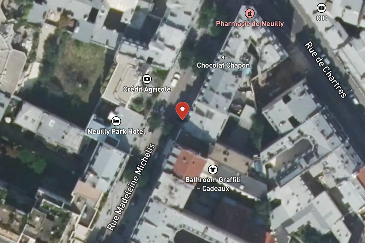 Vue satellite — 24 Rue Madeleine Michelis