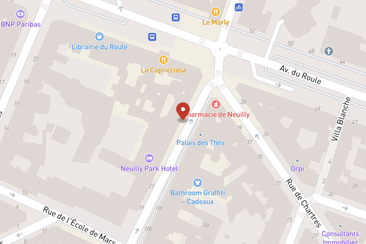 Plan de situation — 25BIS Rue Madeleine Michelis