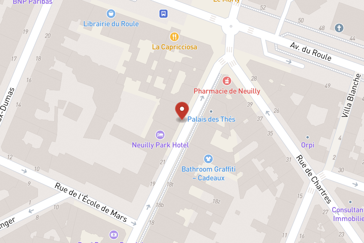 Plan de situation — 25 Rue Madeleine Michelis