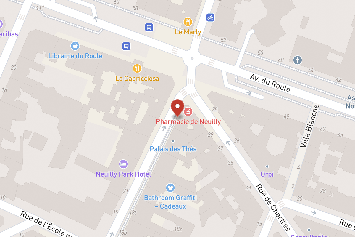 Plan de situation — 28 Rue Madeleine Michelis