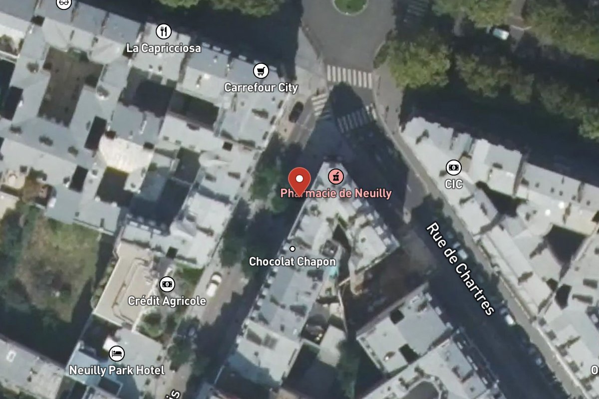 Vue satellite — 28 Rue Madeleine Michelis