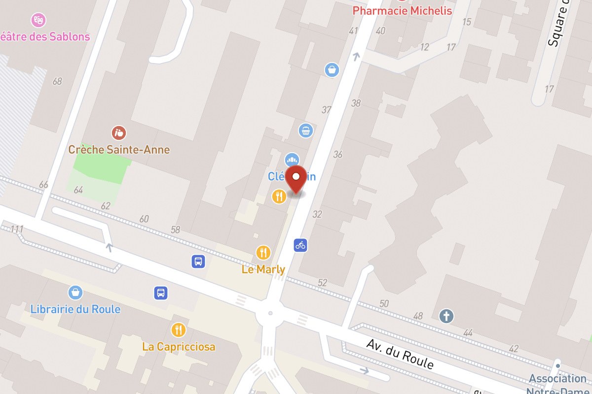 Plan de situation — 31 Rue Madeleine Michelis