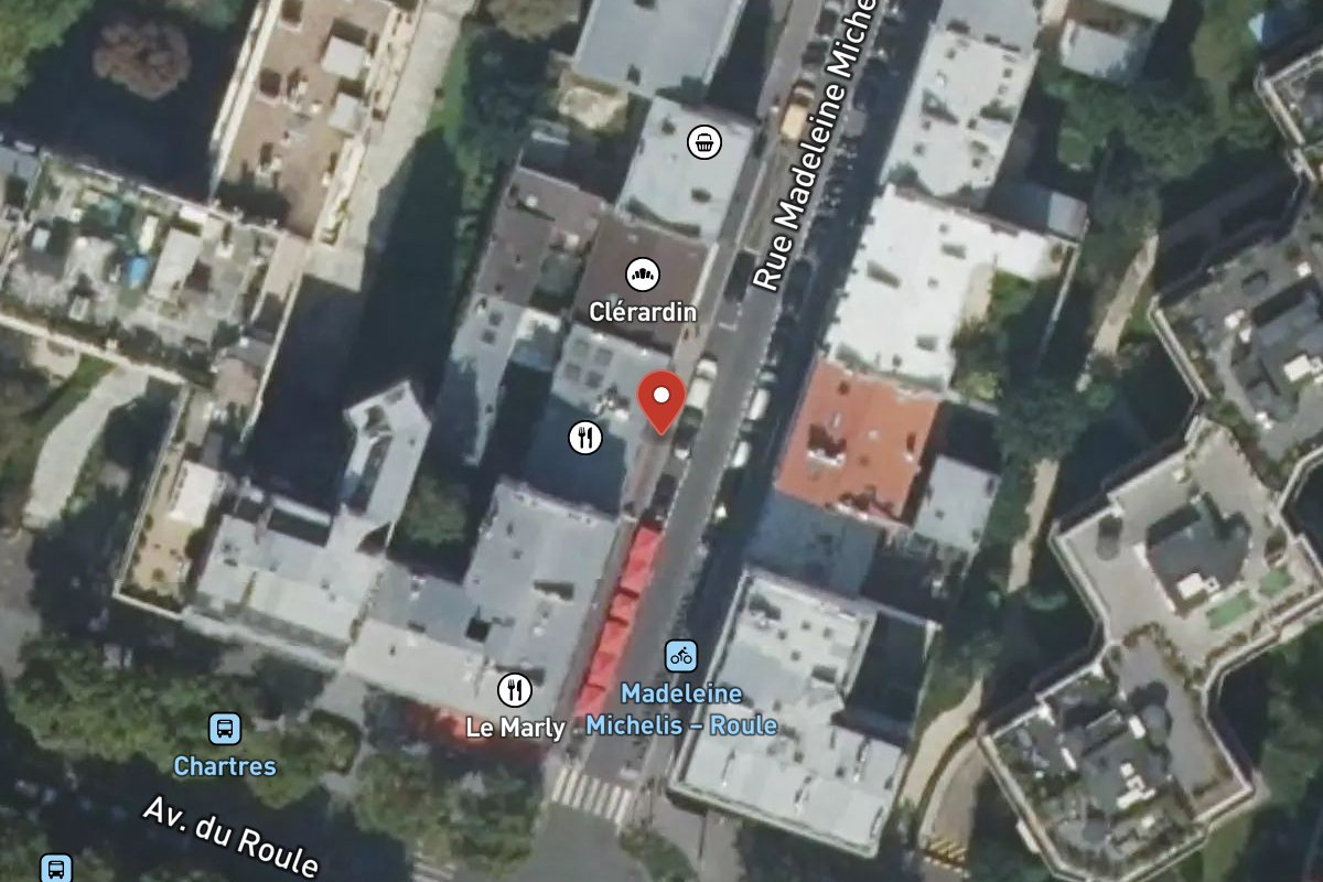 Vue satellite — 31 Rue Madeleine Michelis