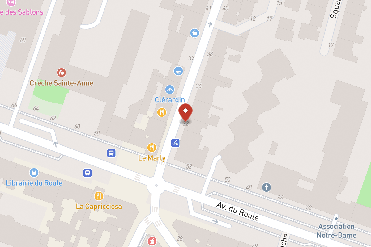 Plan de situation — 32 Rue Madeleine Michelis