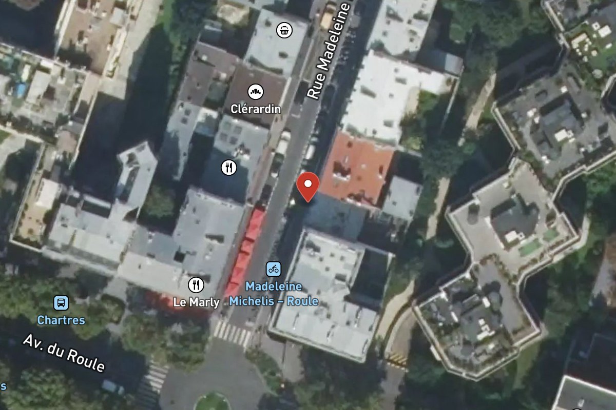 Vue satellite — 32 Rue Madeleine Michelis