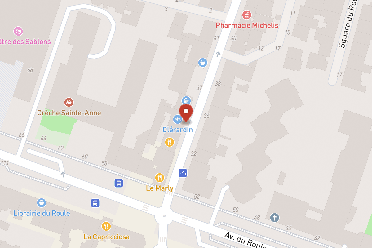 Plan de situation — 33 Rue Madeleine Michelis
