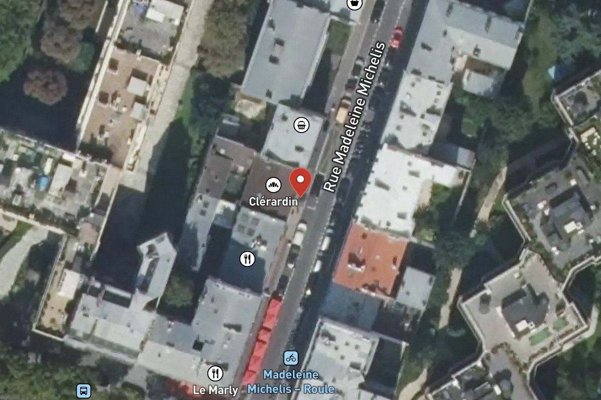 Vue satellite — 33 Rue Madeleine Michelis