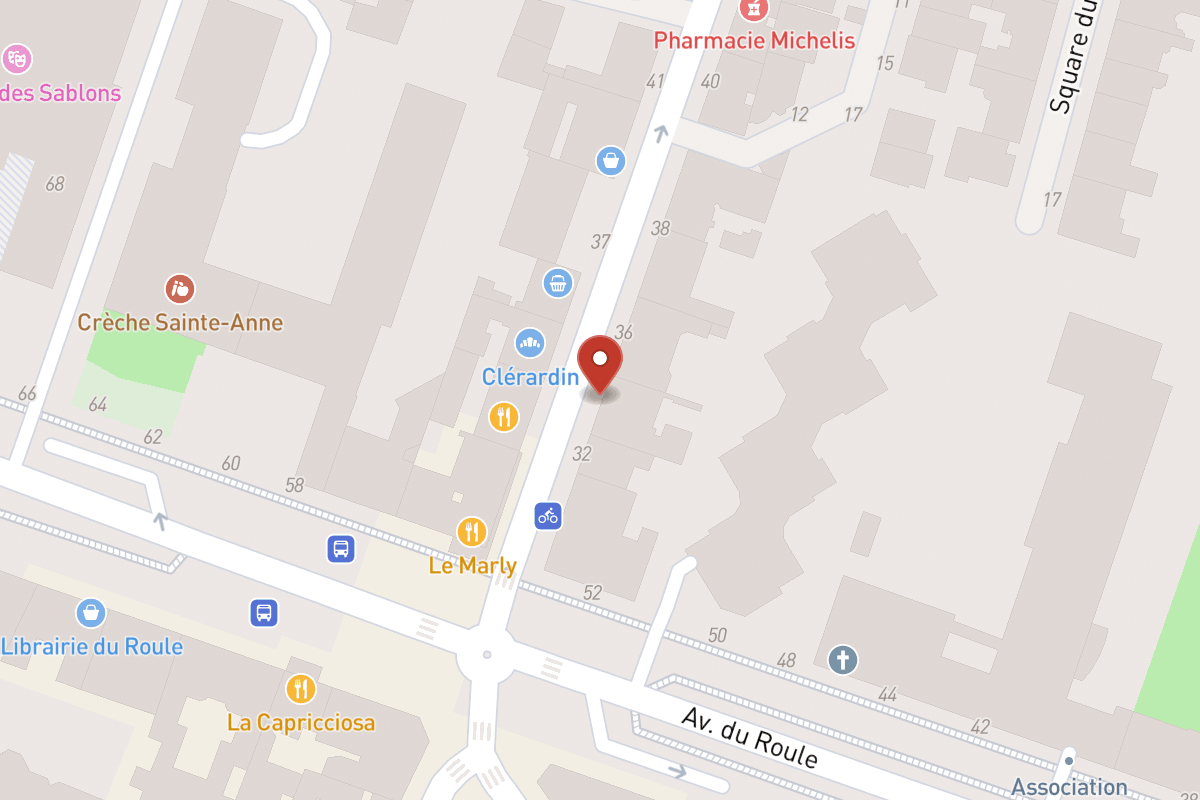 Plan de situation — 34 Rue Madeleine Michelis