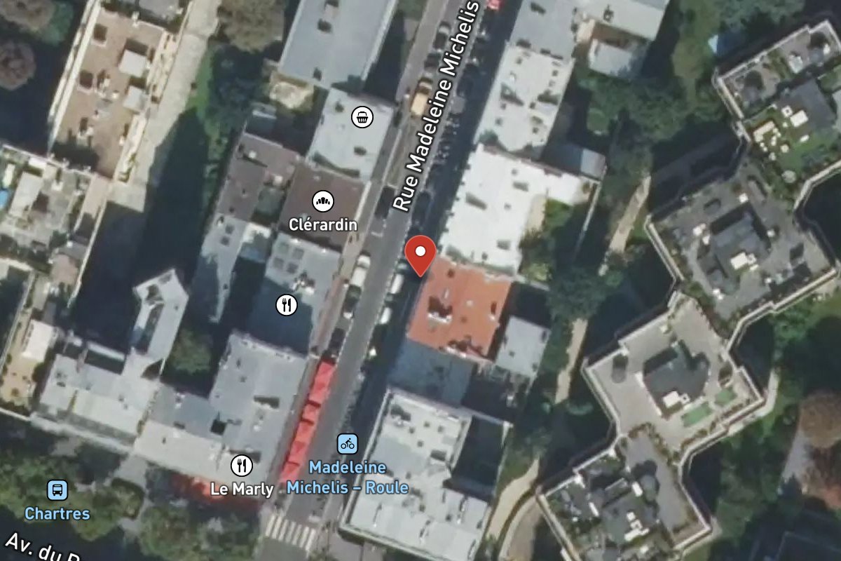 Vue satellite — 34 Rue Madeleine Michelis