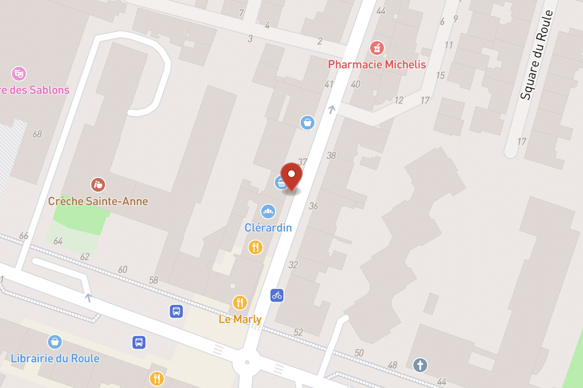 Plan de situation — 35 Rue Madeleine Michelis