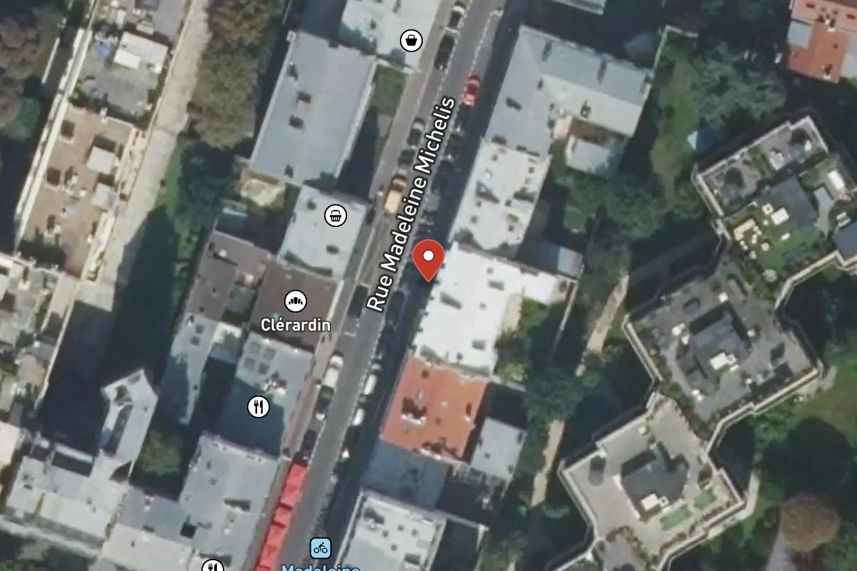 Vue satellite — 36 Rue Madeleine Michelis