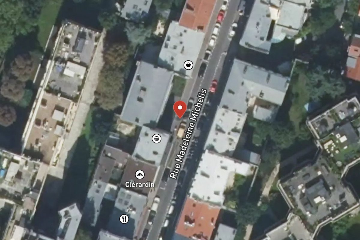Vue satellite — 37 Rue Madeleine Michelis
