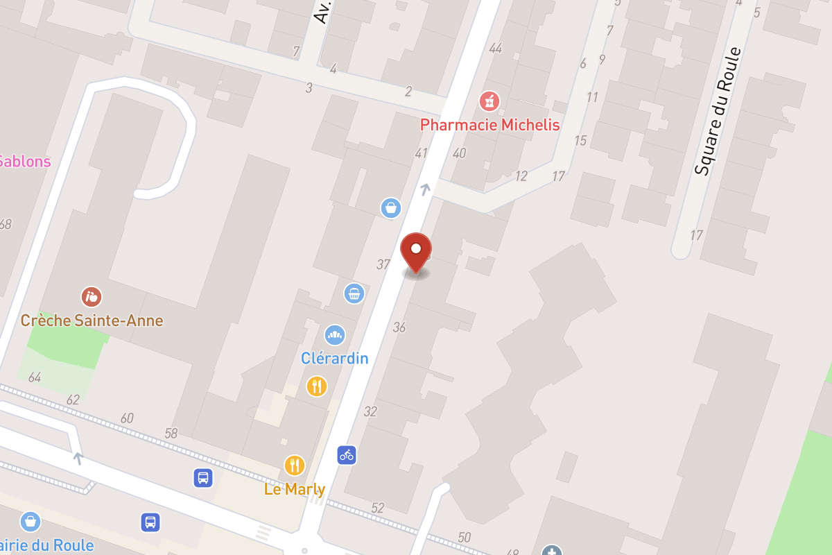 Plan de situation — 38 Rue Madeleine Michelis