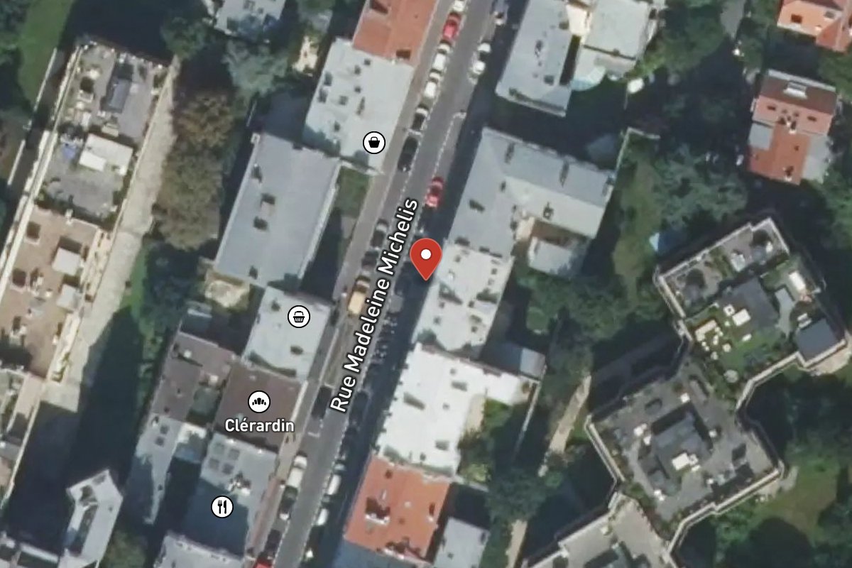 Vue satellite — 38 Rue Madeleine Michelis