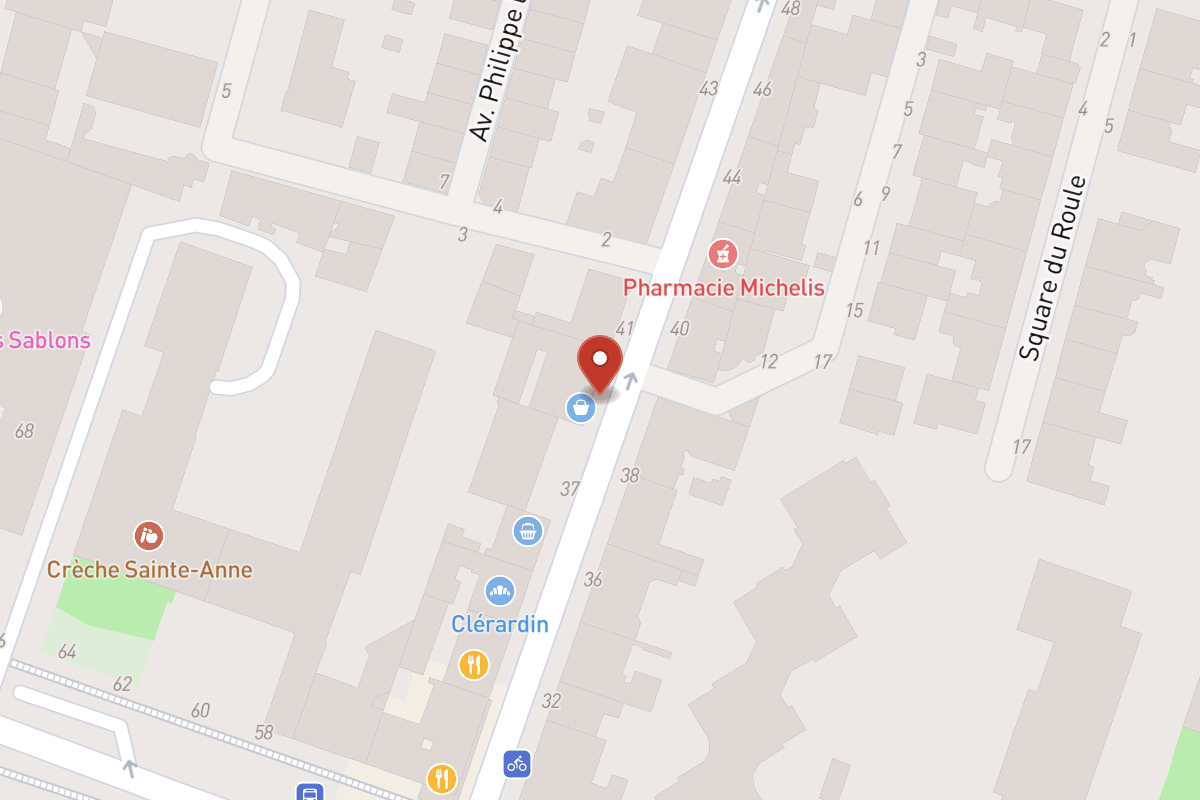 Plan de situation — 39 Rue Madeleine Michelis
