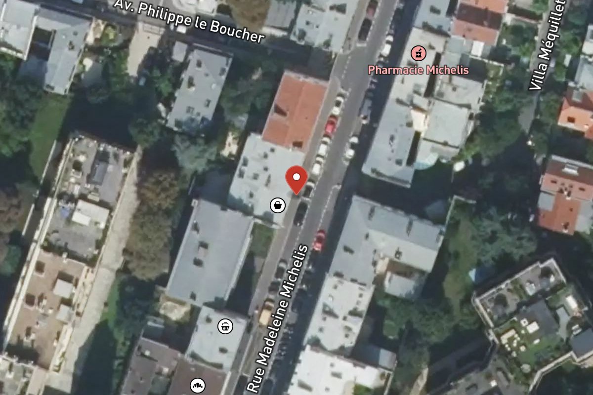 Vue satellite — 39 Rue Madeleine Michelis
