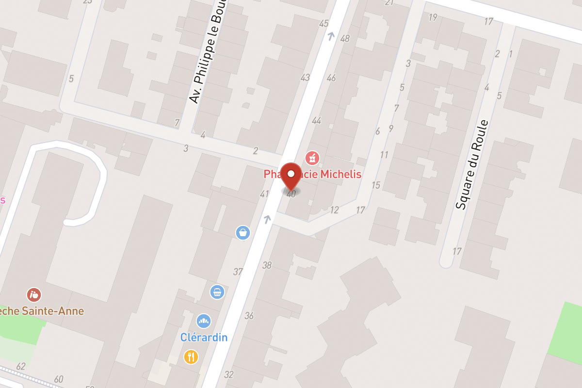 Plan de situation — 40 Rue Madeleine Michelis