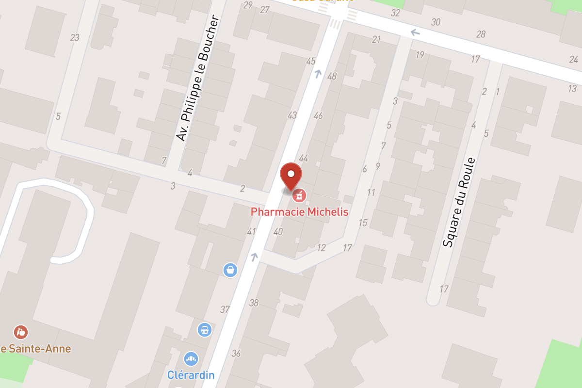 Plan de situation — 42 Rue Madeleine Michelis