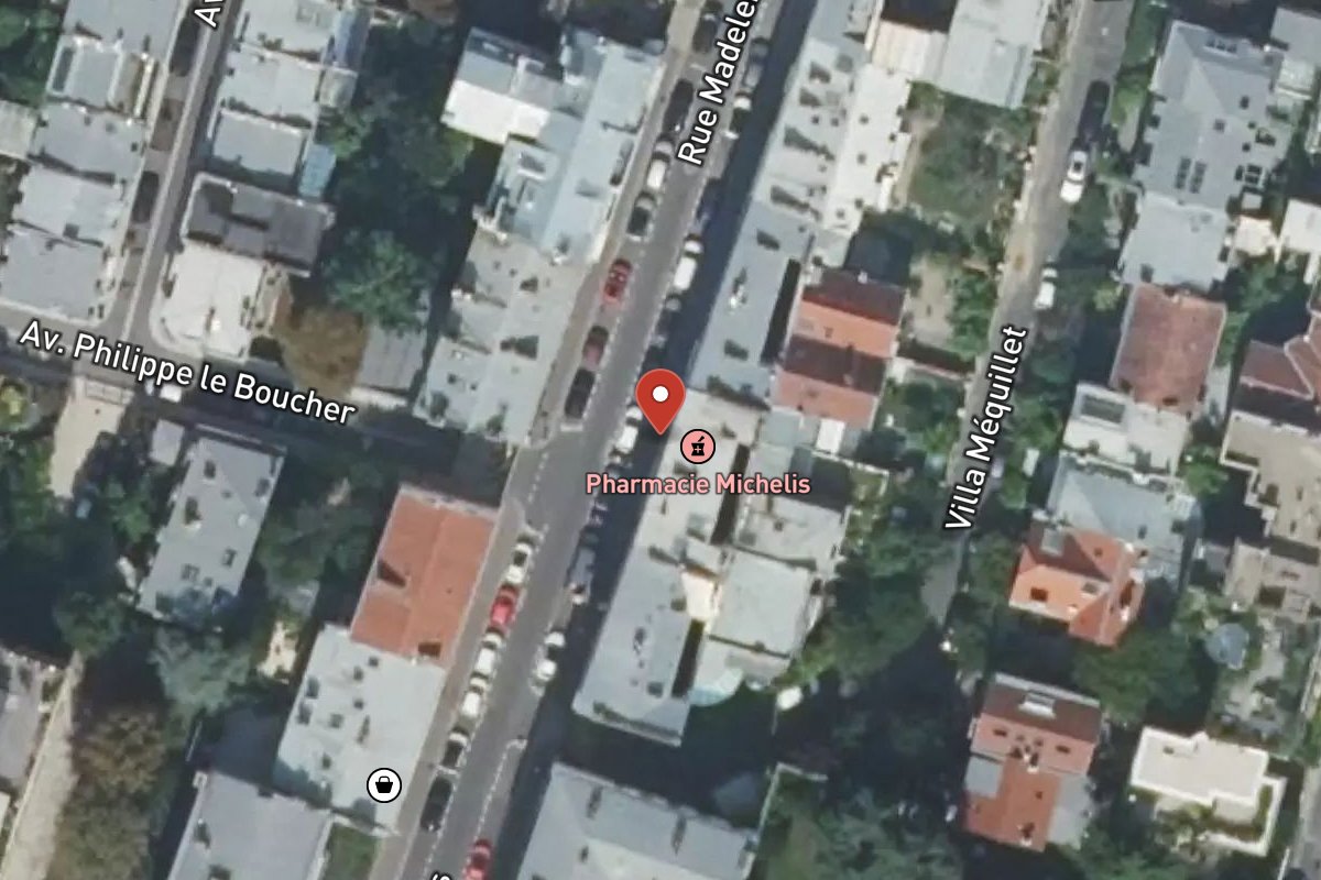 Vue satellite — 42 Rue Madeleine Michelis