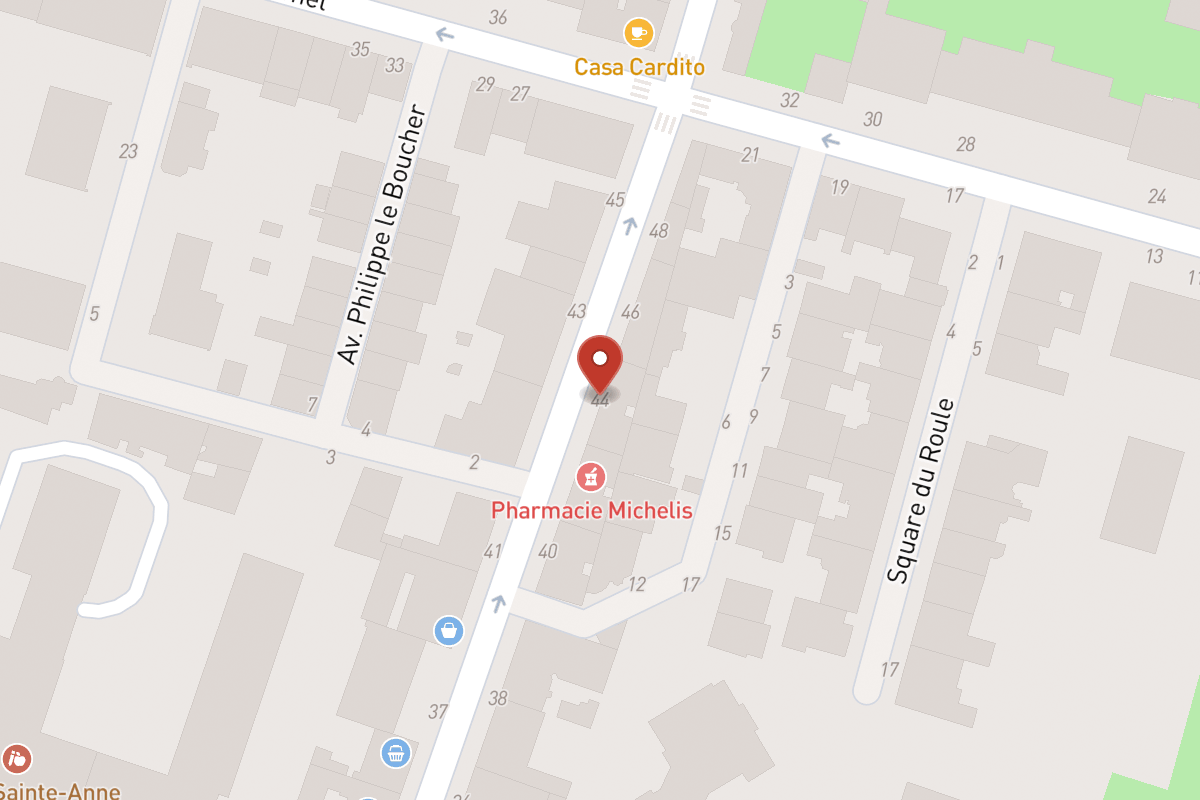 Plan de situation — 44 Rue Madeleine Michelis