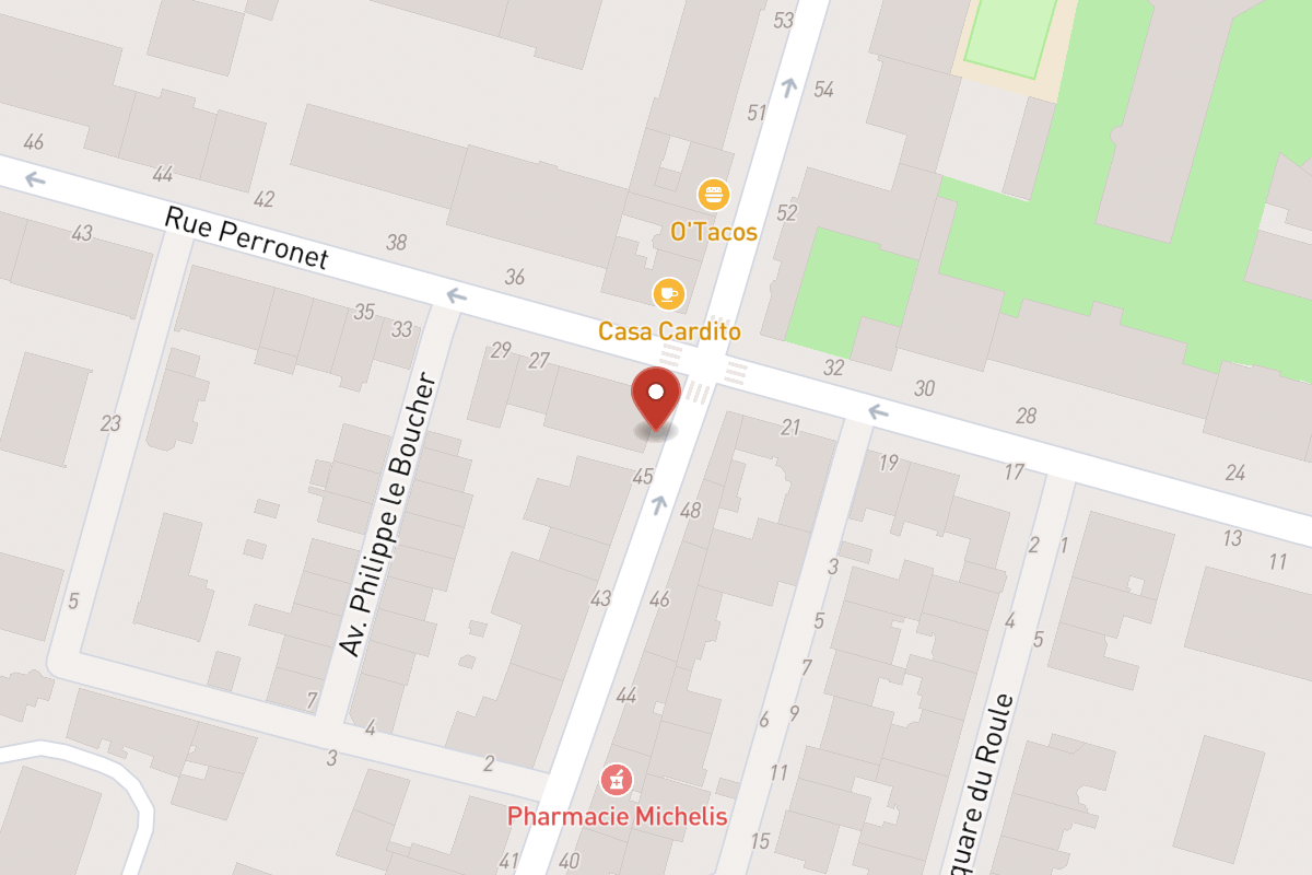 Plan de situation — 45BIS Rue Madeleine Michelis