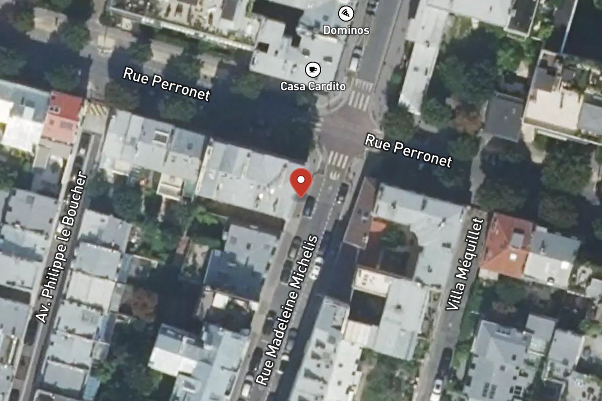 Vue satellite — 45BIS Rue Madeleine Michelis