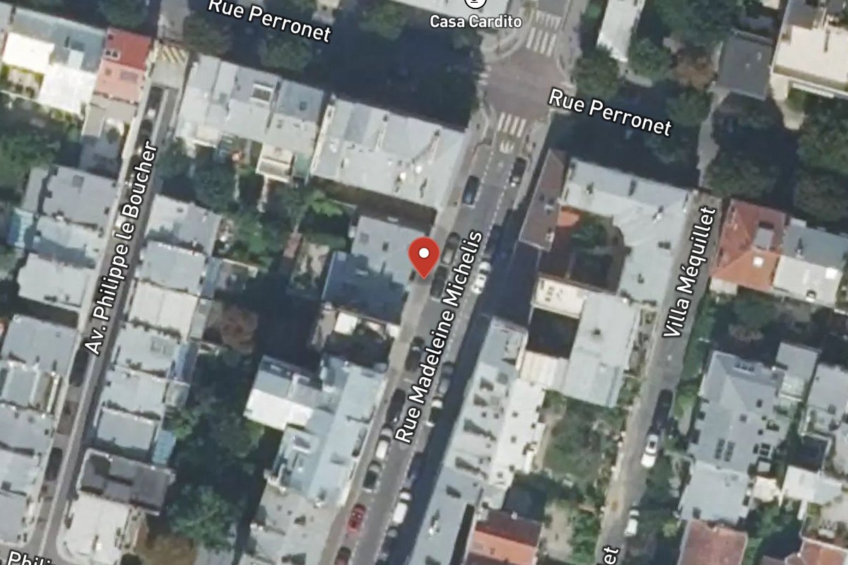 Vue satellite — 45 Rue Madeleine Michelis