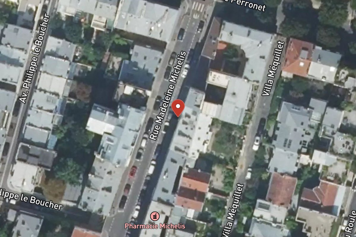 Vue satellite — 46 Rue Madeleine Michelis
