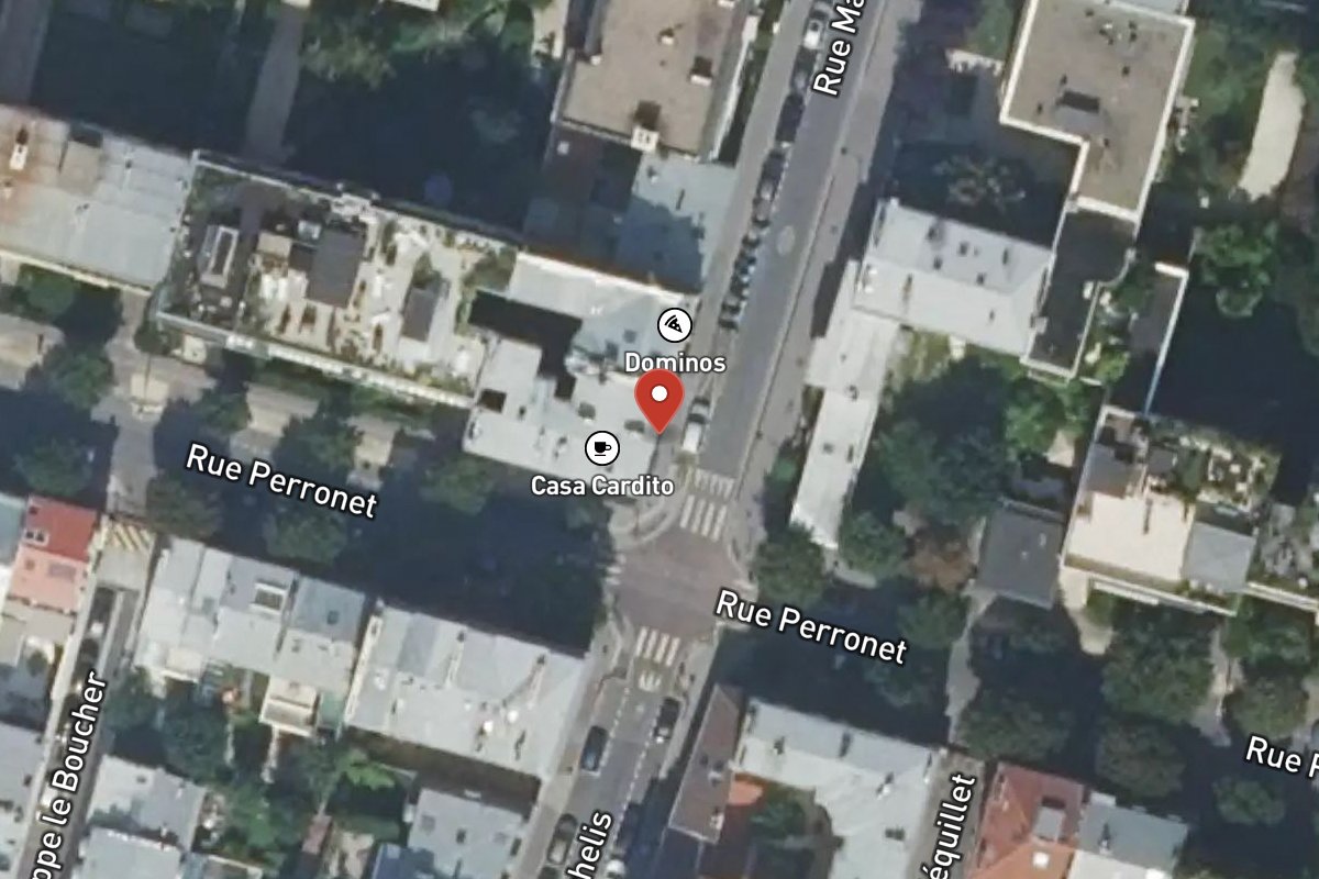 Vue satellite — 47 Rue Madeleine Michelis