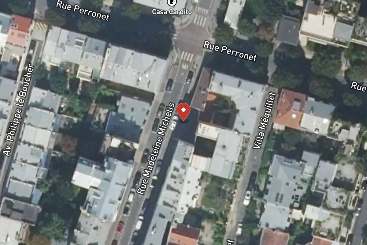 Vue satellite — 48 Rue Madeleine Michelis