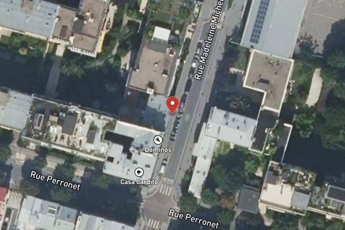 Vue satellite — 49 Rue Madeleine Michelis