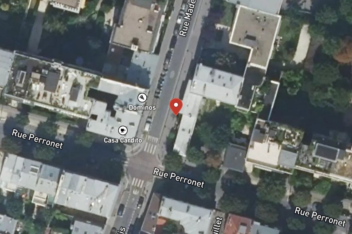 Vue satellite — 50BIS Rue Madeleine Michelis