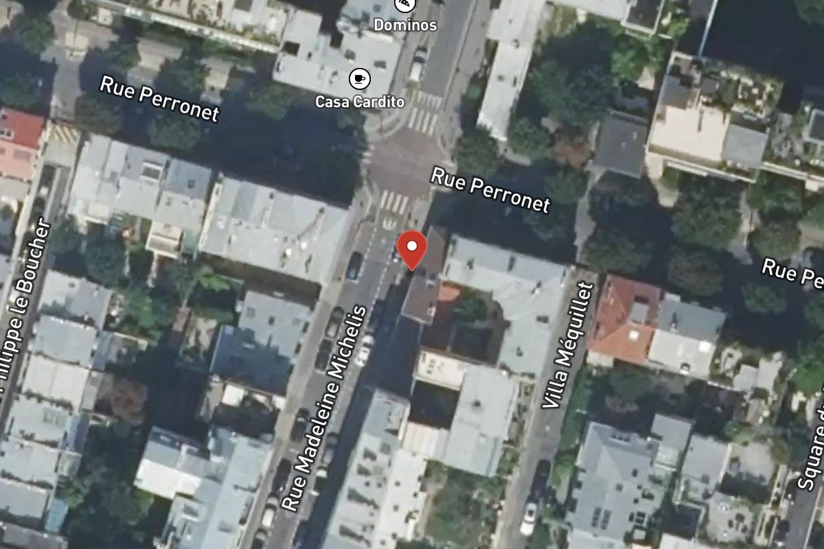 Vue satellite — 50 Rue Madeleine Michelis