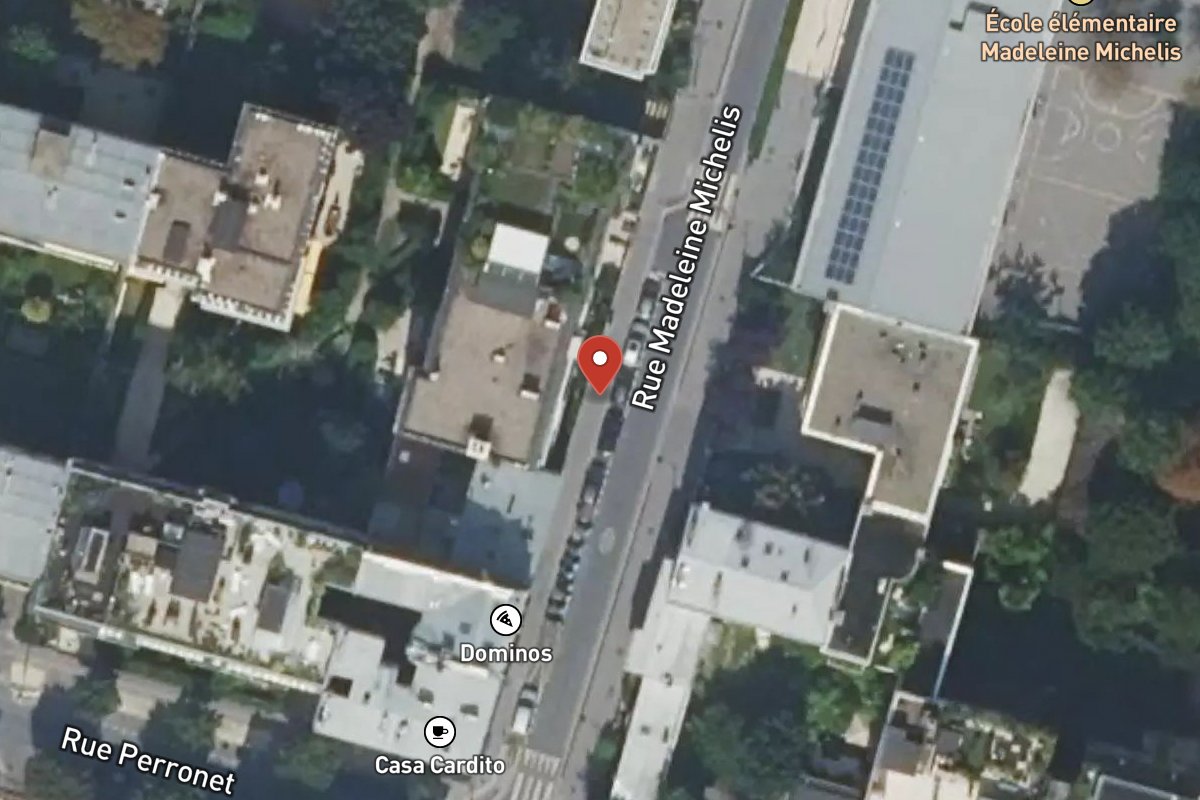 Vue satellite — 51 Rue Madeleine Michelis