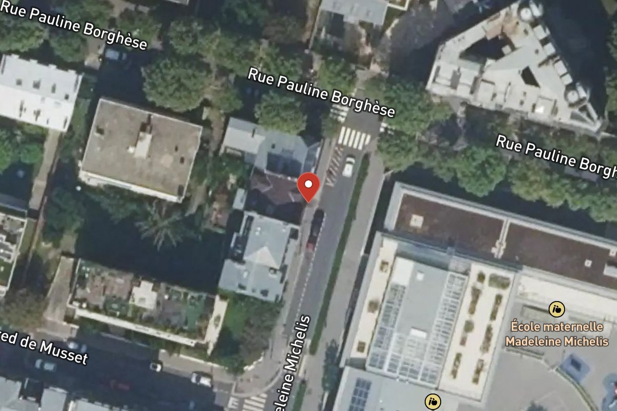 Vue satellite — 65 Rue Madeleine Michelis