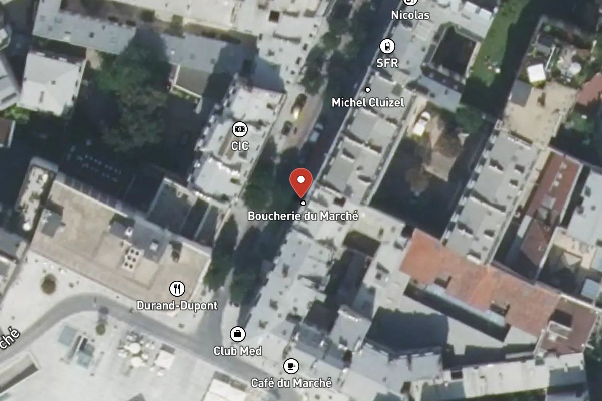 Vue satellite — 8 Rue Madeleine Michelis