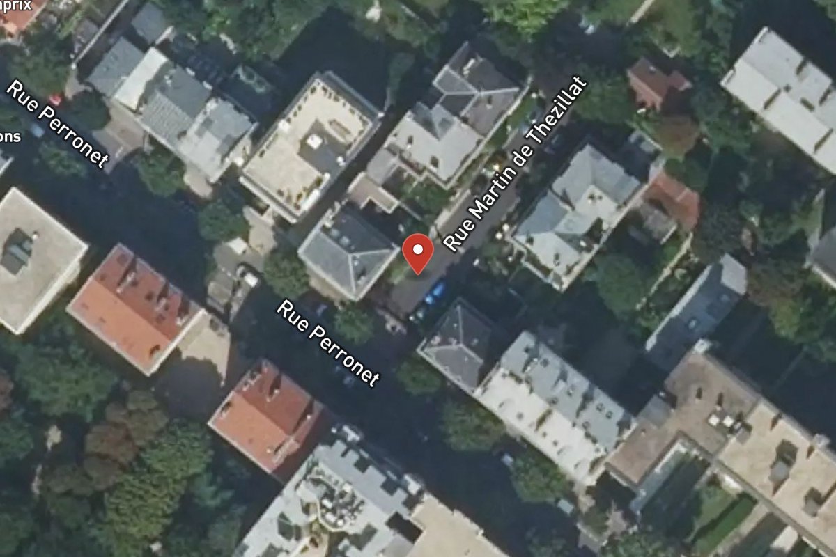 Vue satellite — 2 Rue Martin de Thézillat