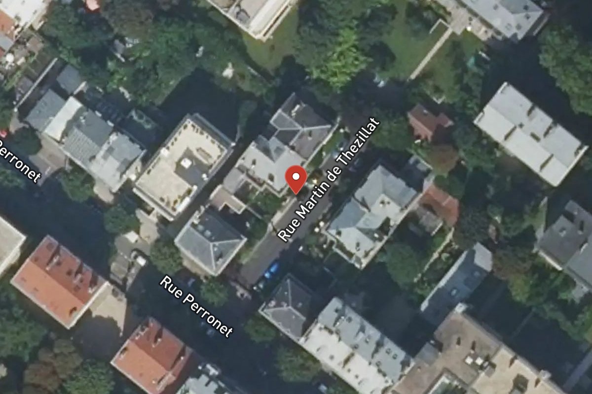 Vue satellite — 3 Rue Martin de Thézillat