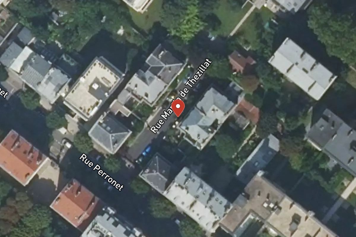 Vue satellite — 4 Rue Martin de Thézillat