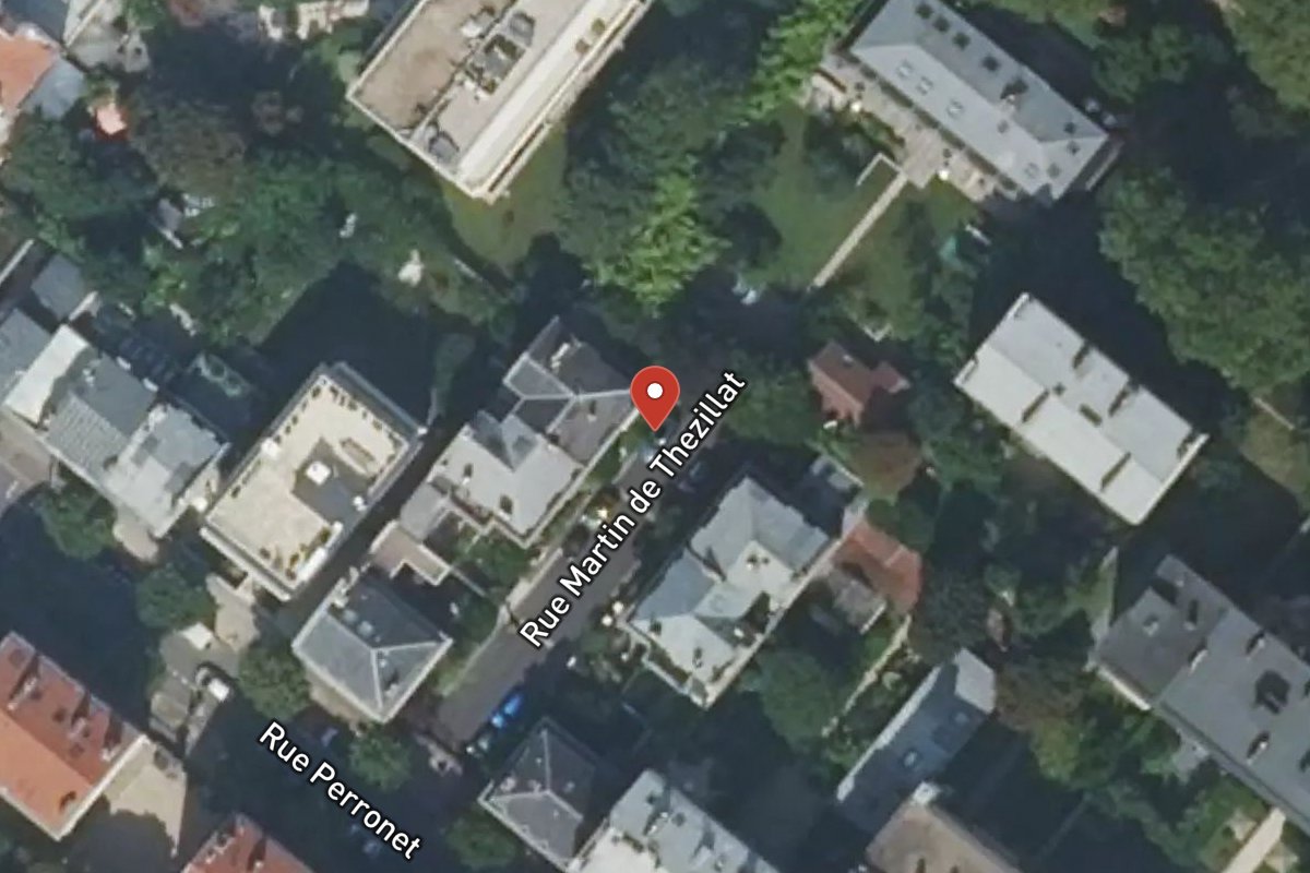 Vue satellite — 5 Rue Martin de Thézillat