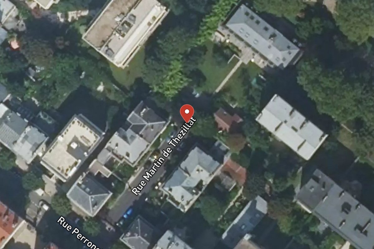 Vue satellite — 7 Rue Martin de Thézillat