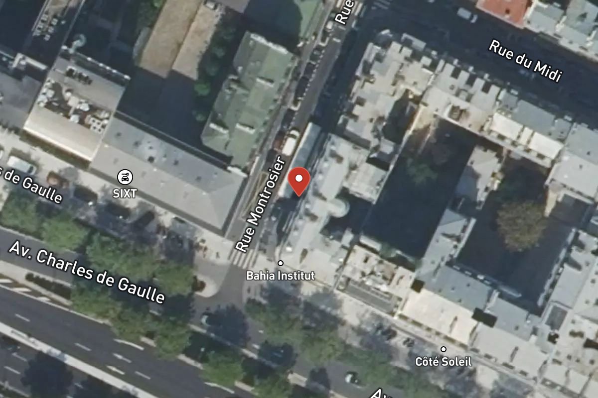 Vue satellite — 10 Rue Montrosier