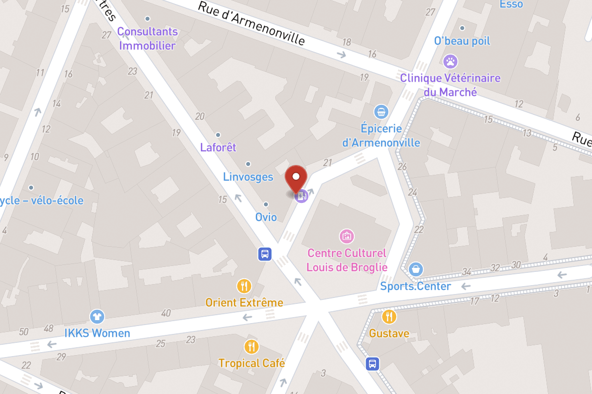 Plan de situation — 19 Rue Montrosier