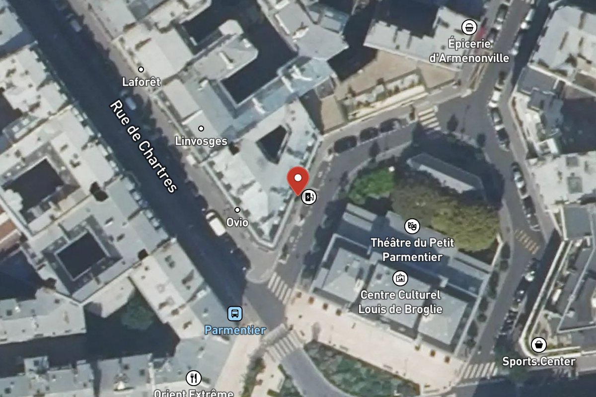 Vue satellite — 19 Rue Montrosier