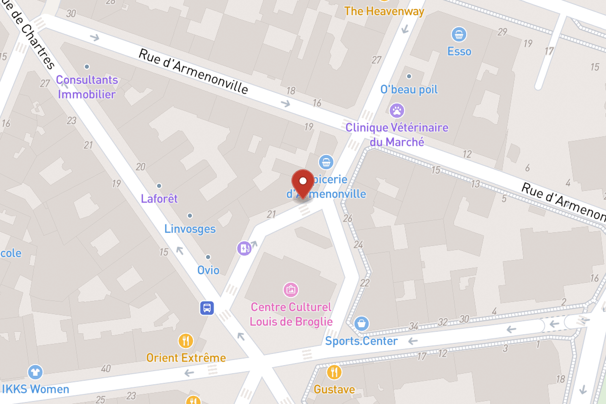 Plan de situation — 23 Rue Montrosier