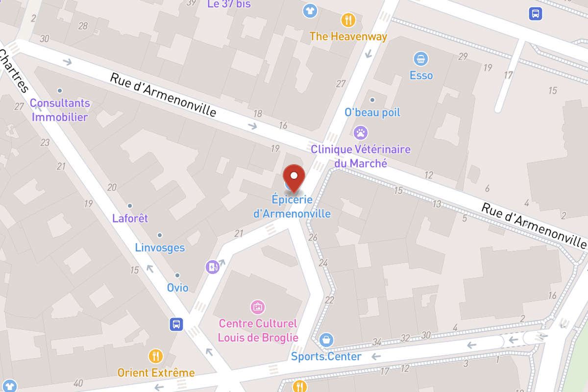 Plan de situation — 25 Rue Montrosier