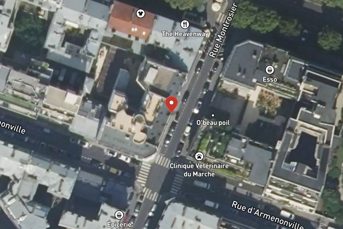 Vue satellite — 27 Rue Montrosier