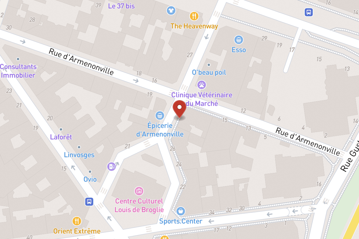 Plan de situation — 28 Rue Montrosier